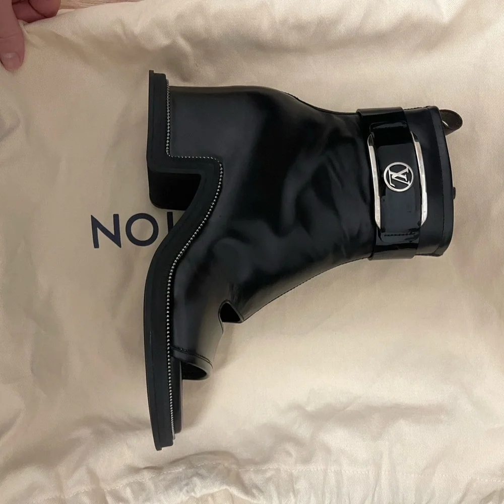 Moonlight Ankle Boots size 36 black new - Picture 3 of 6